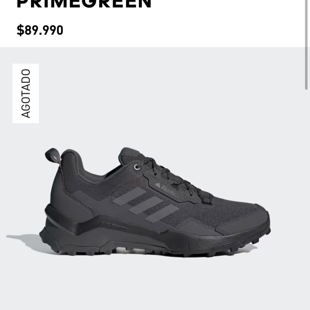 Adidas Black and Gray Athletic Shoes with Durable Design